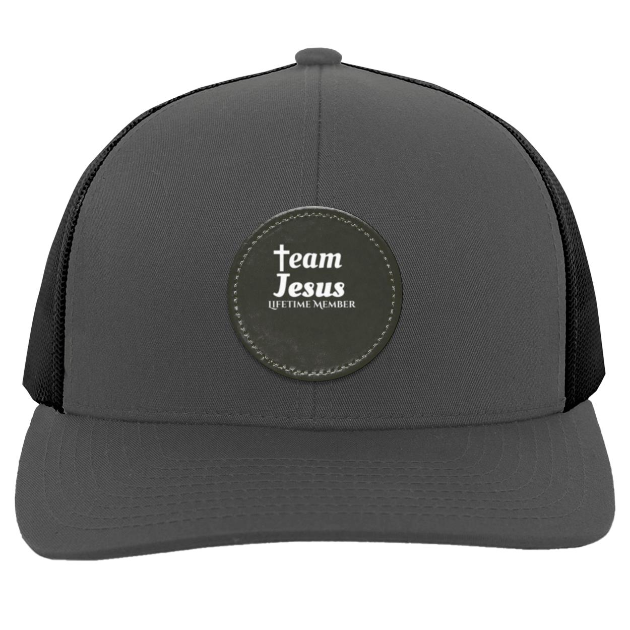 Team Jesus- Lifetime Member Black background Hat