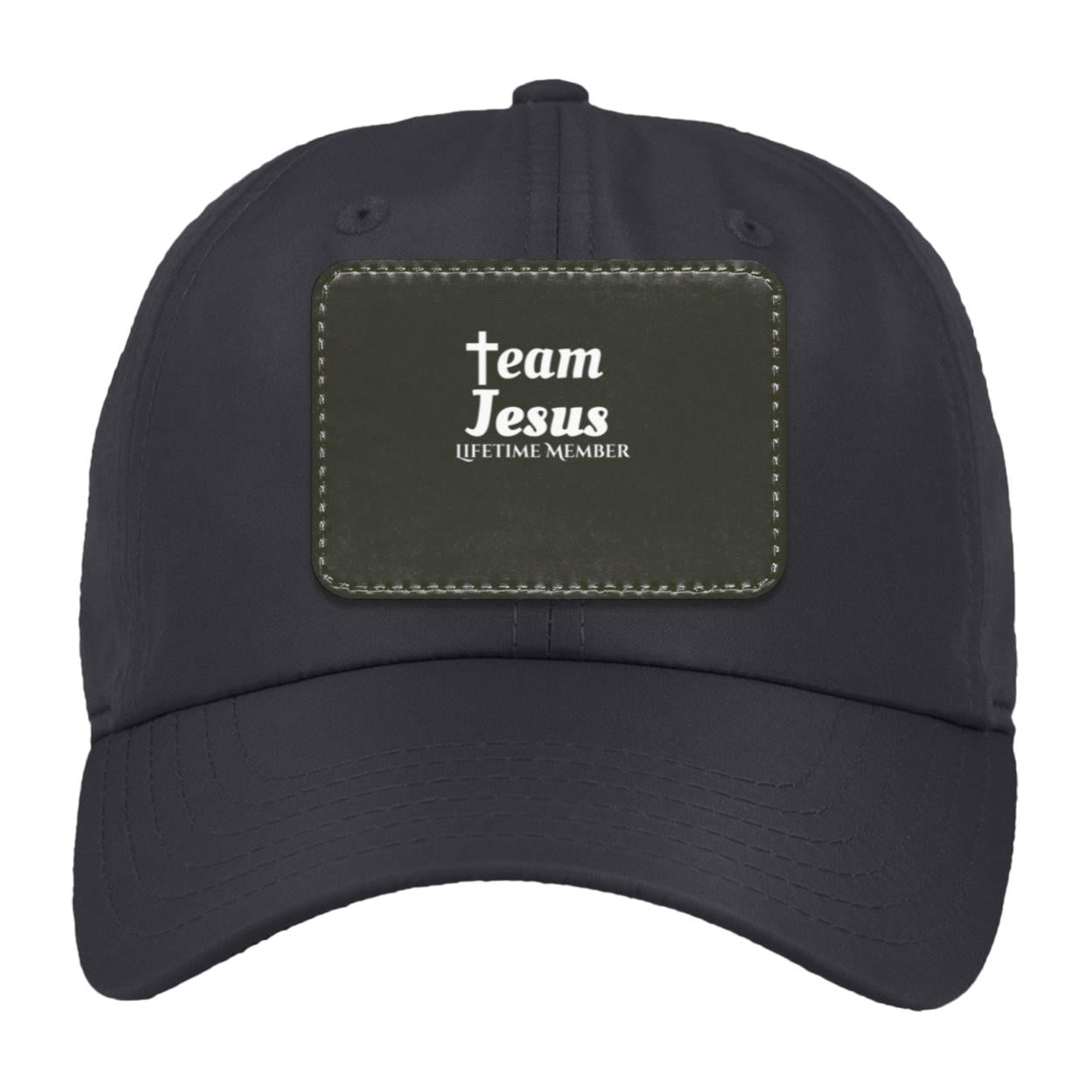 Team Jesus- Lifetime Member Black background Hat