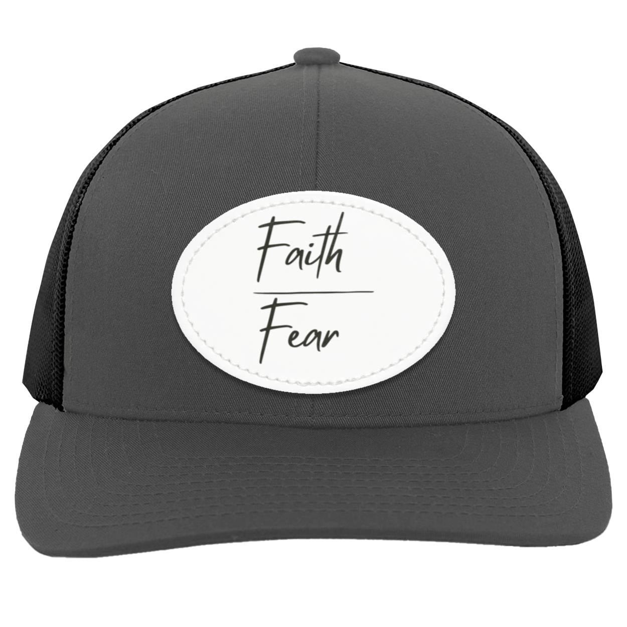 Faith Over Fear Trucker Snap Back - Patch