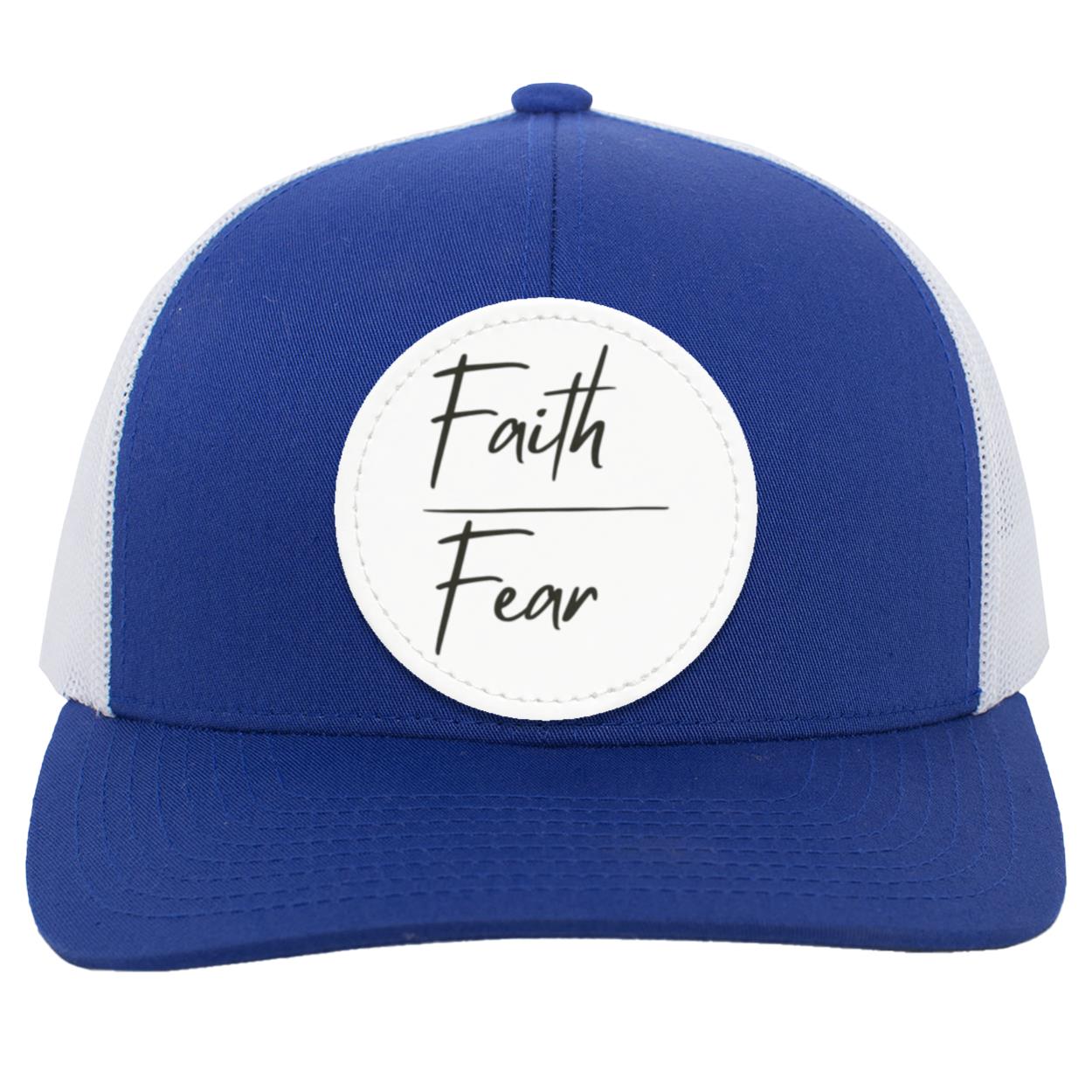 Faith Over Fear Trucker Snap Back - Patch