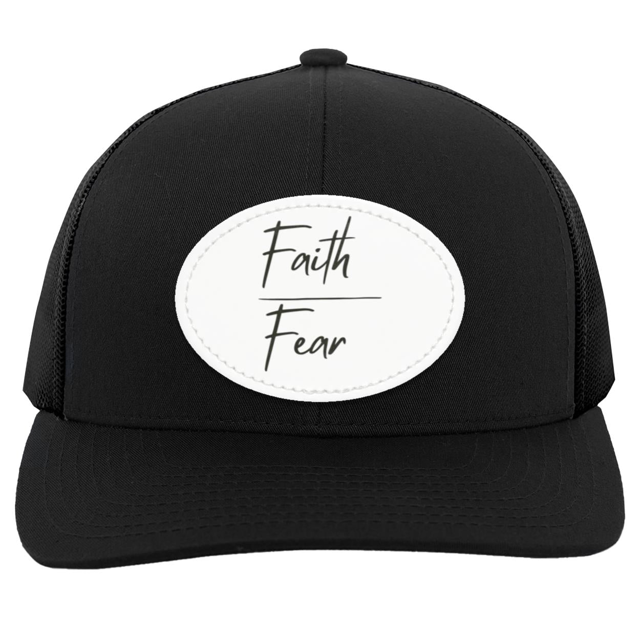 Faith Over Fear Trucker Snap Back - Patch