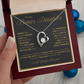 To My Bonus Daughter Necklace -Meaningful Gift of Love