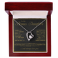 To My Bonus Daughter Necklace -Meaningful Gift of Love