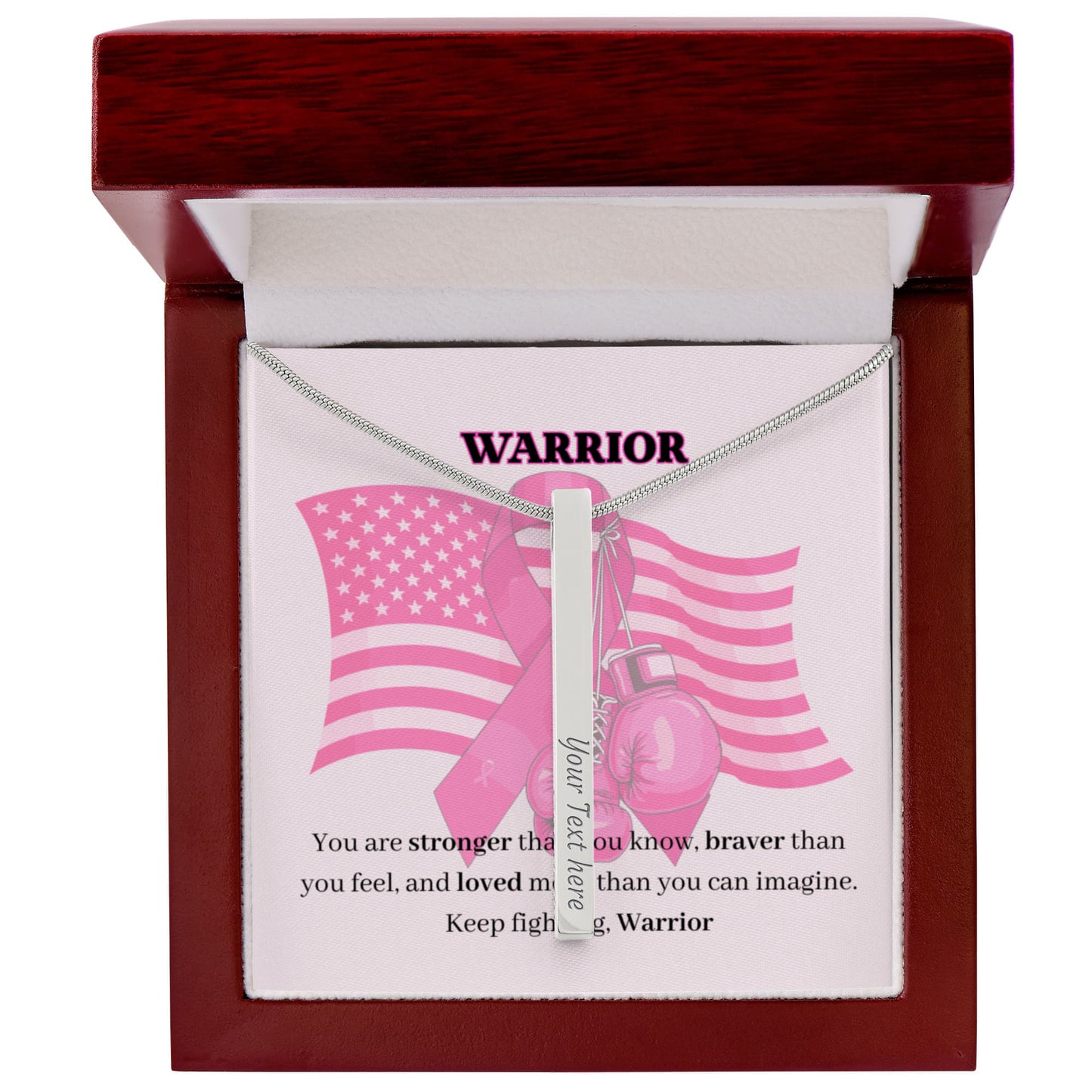 Warrior Personalized Necklace