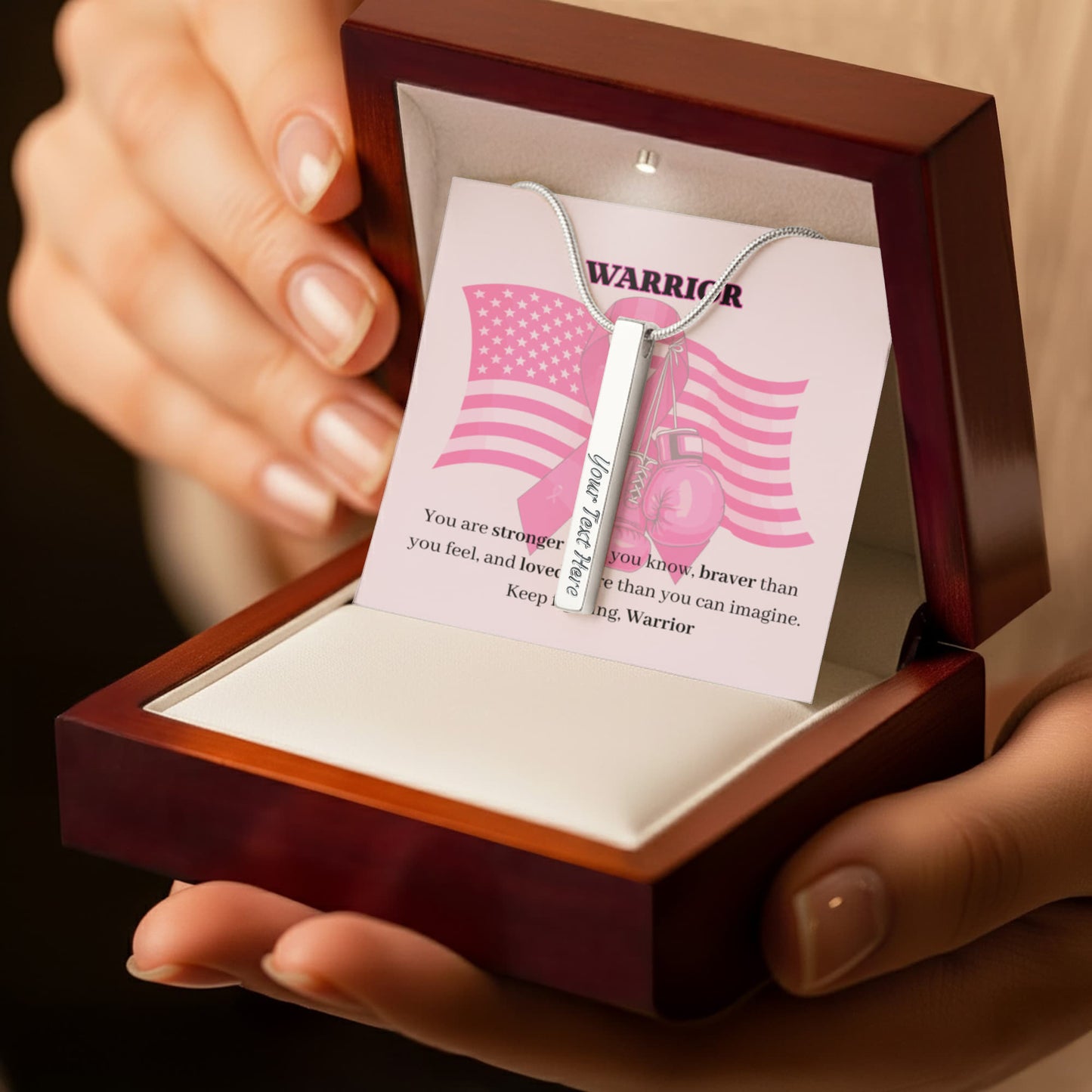 Warrior Personalized Necklace