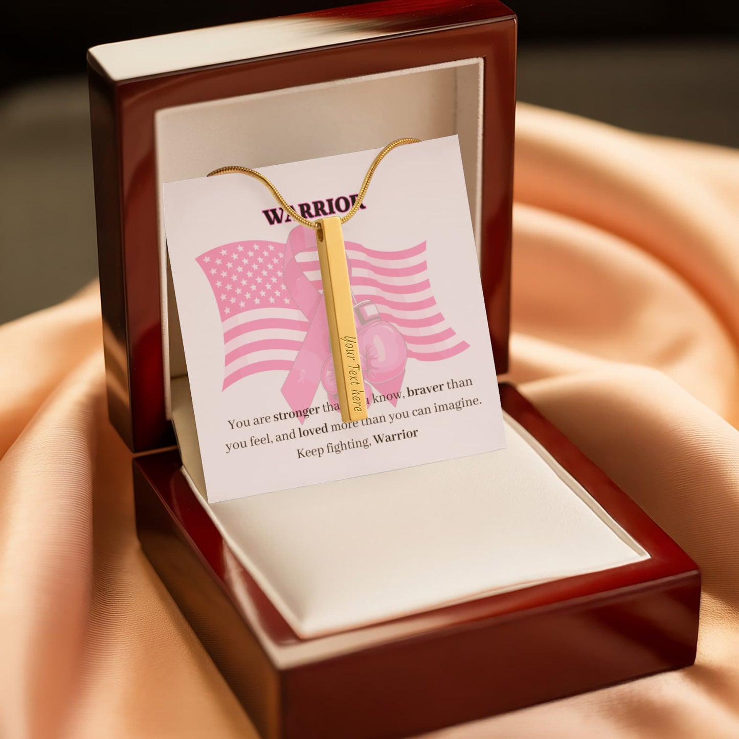 Warrior Personalized Necklace