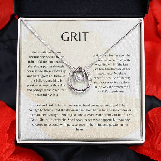 GRIT- She is Unshakeable Necklace