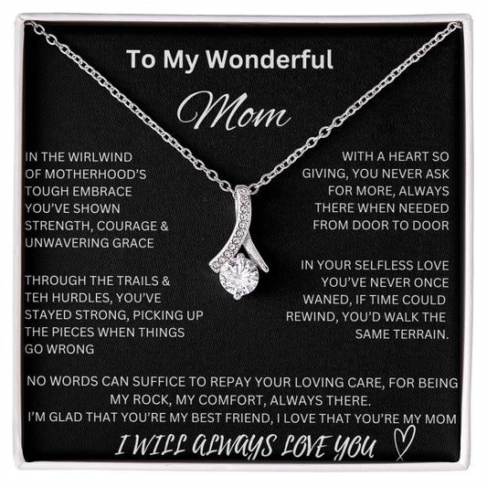 Alluring Beauty -Wonderful Mom necklace