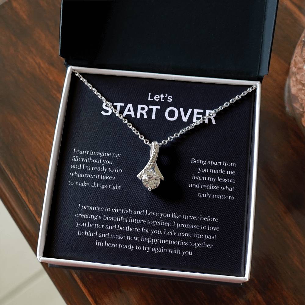 To My Soulmate  I Will Love You Always & Forever -Forever Love Necklace