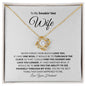 To My Smoking HOT Wife - Forever Loved Necklace