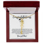 Congratulations  Grad 2026 Personalized Necklace