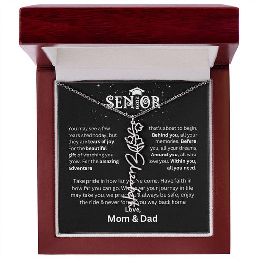 2026 Personalized Senior Necklace