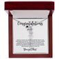Congratulations  Grad 2026 Personalized Necklace