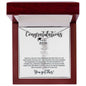 Congratulations  Grad 2026 Personalized Necklace