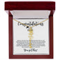 Congratulations  Grad 2026 Personalized Necklace