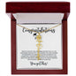 Congratulations  Grad 2026 Personalized Necklace