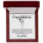 Congratulations  Grad 2026 Personalized Necklace