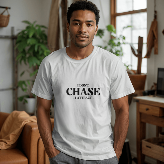 I Don't Chase, I Attract T-Shirt | Manifestation Mindset Tee