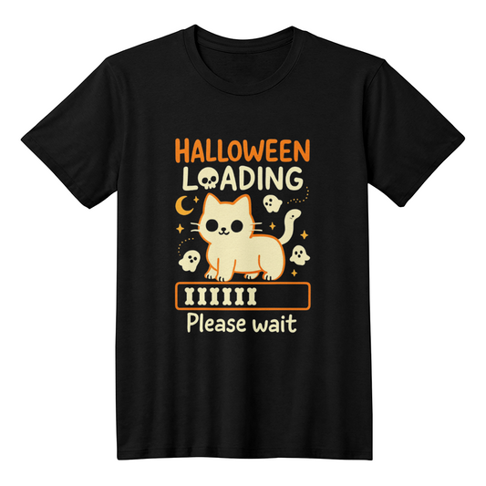 Halloween Loading Cat Shirt