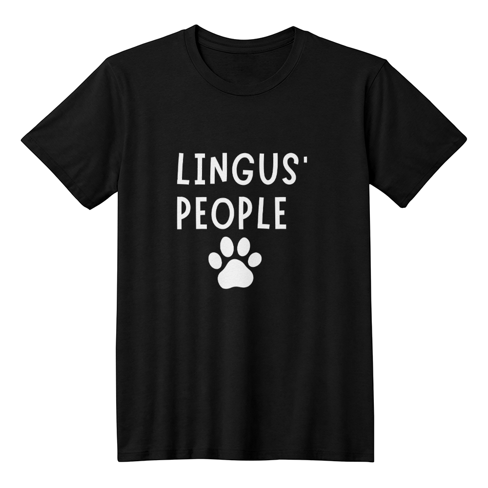 Lingus' People- Cat Support T-Shirt