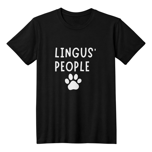 Lingus' People- Cat Support T-Shirt