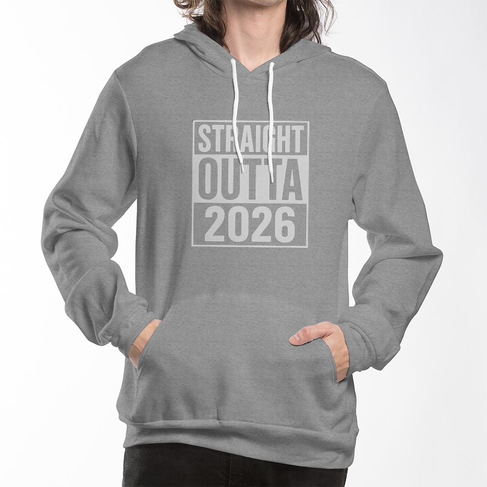 Straight Outta 2026 – Senior Year Graduation Hoodie