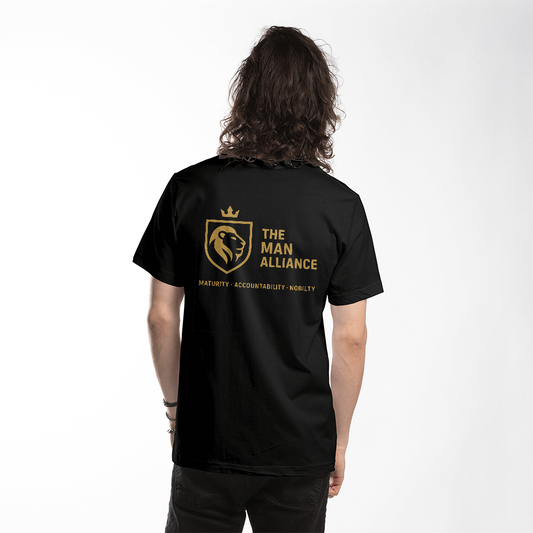 Man Alliance T Shirt -Back Design