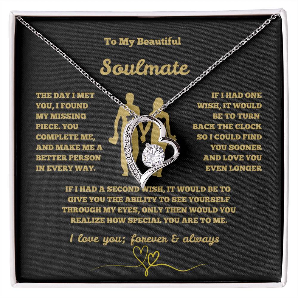 ❤️ To My Beautiful Soulmate- My Missing Piece Forever Love