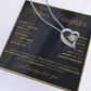 To My Bonus Daughter Necklace -Meaningful Gift of Love