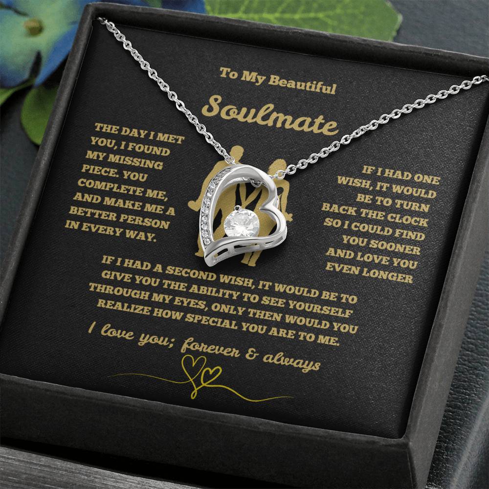 ❤️ To My Beautiful Soulmate- My Missing Piece Forever Love