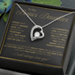 To My Bonus Daughter Necklace -Meaningful Gift of Love