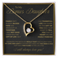 To My Bonus Daughter Necklace -Meaningful Gift of Love