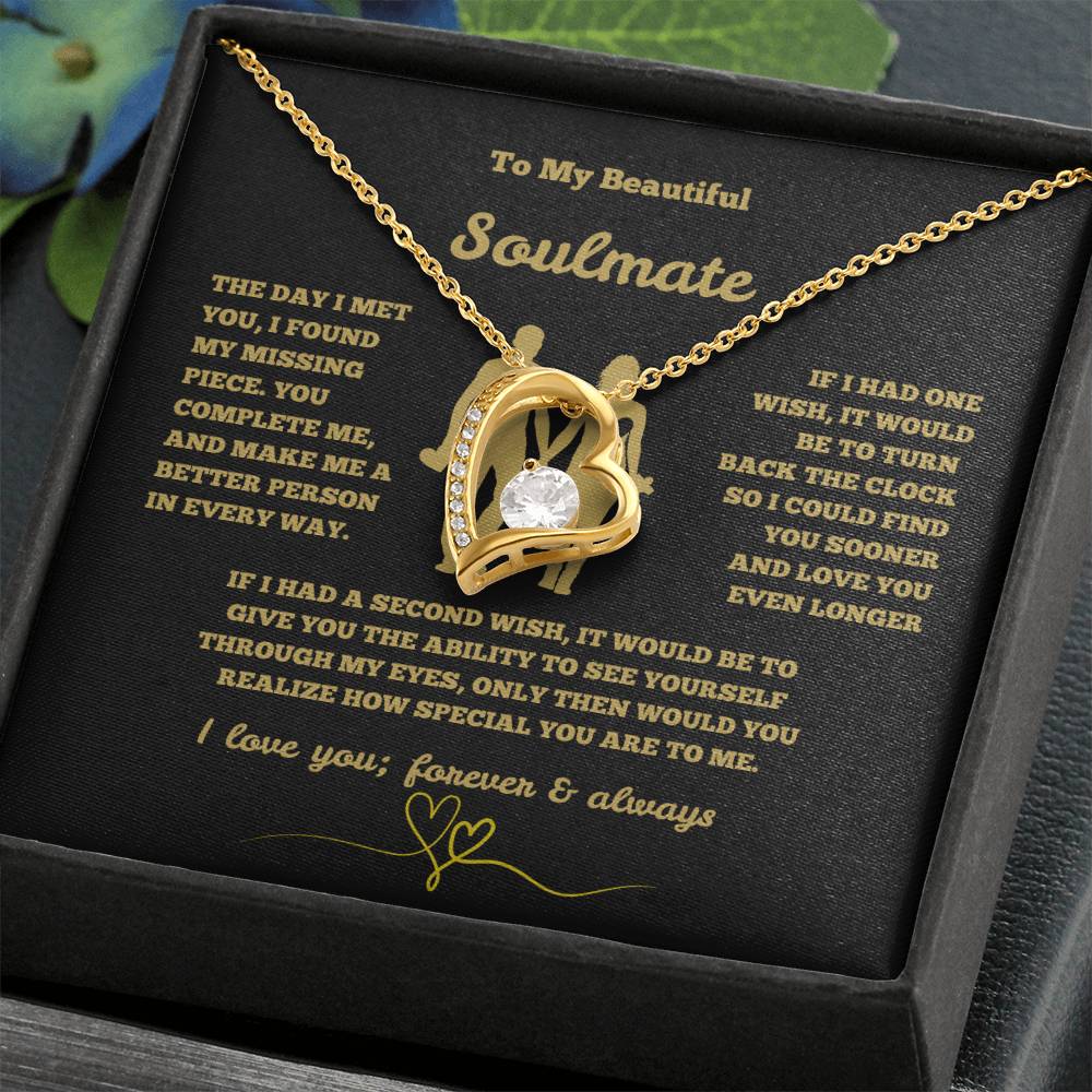 ❤️ To My Beautiful Soulmate- My Missing Piece Forever Love