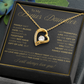 To My Bonus Daughter Necklace -Meaningful Gift of Love