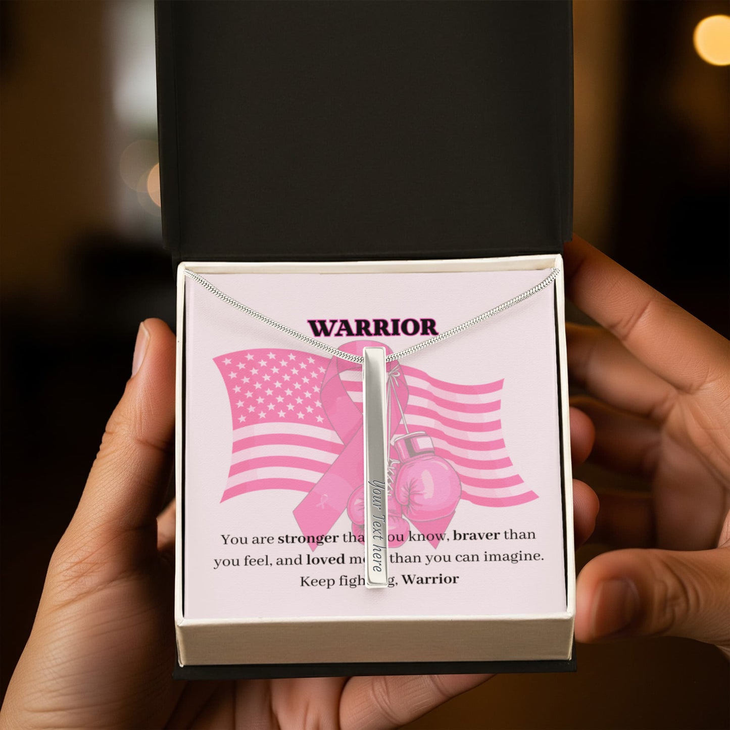 Warrior Personalized Necklace