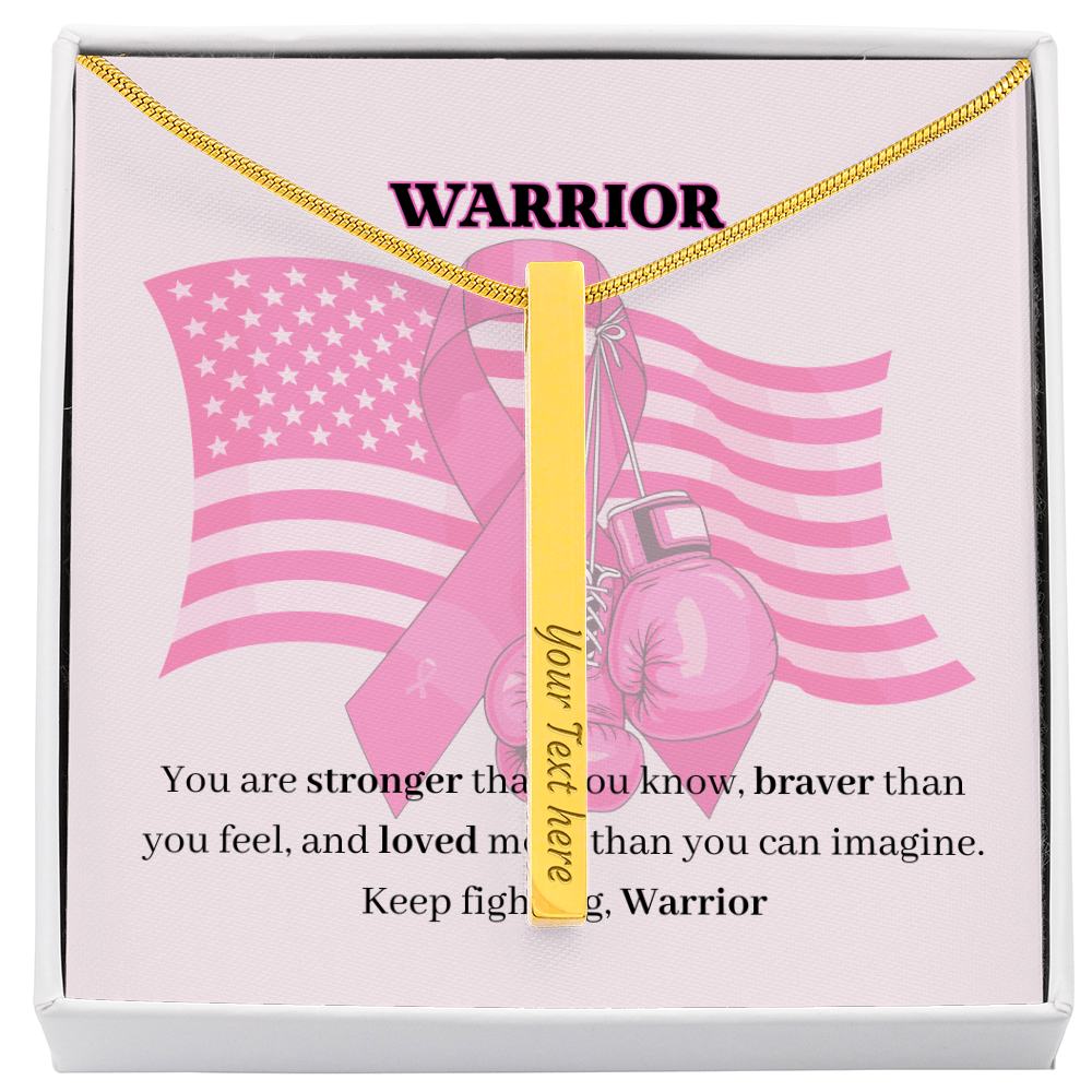 Warrior Personalized Necklace