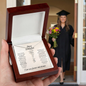 🎓 Graduation Necklace – Never Forget That I Love You