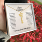 🎓 Graduation Necklace – Never Forget That I Love You