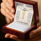 🎓 Graduation Necklace – Never Forget That I Love You