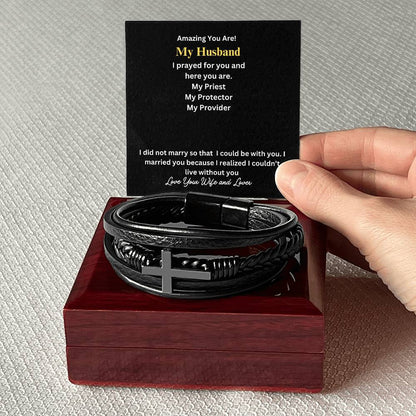 Faithful Husband Prayer Bracelet