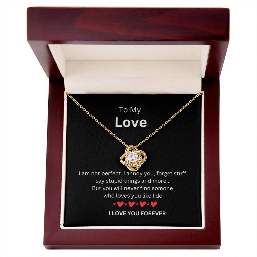 Unbreakable Love Knot Necklace