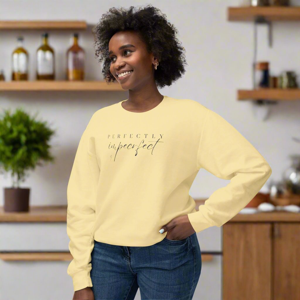 Embrace Imperfect Crewneck Sweatshirt