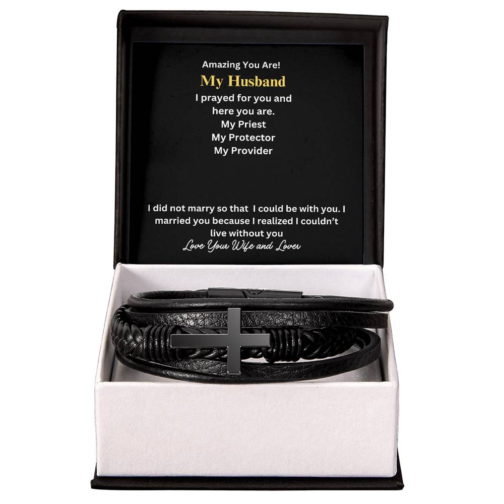 Faithful Husband Prayer Bracelet