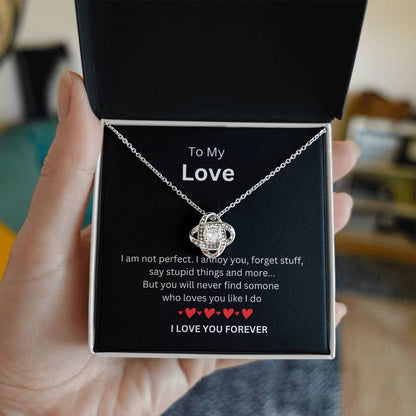 Unbreakable Love Knot Necklace