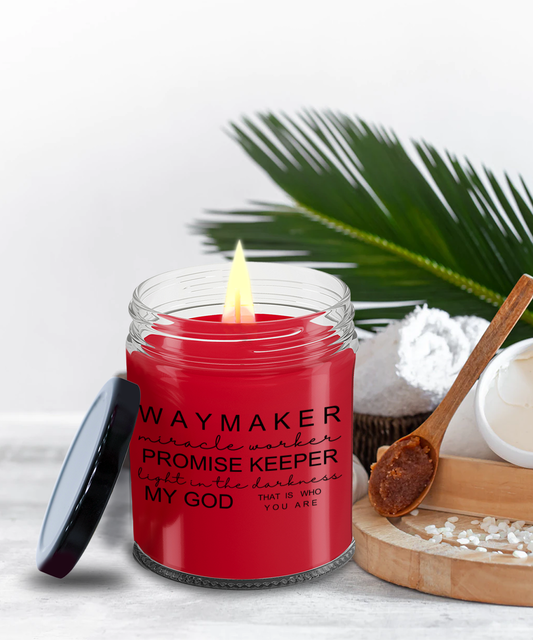 "Waymaker" Candle – A Beacon of Hope and Faith